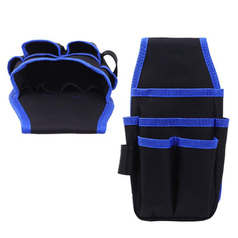 1Pc 7 In 1 Tool Bag W/ Belt Screwdriver Utility Kit Holder 600D Nylon Fabric Strong Durable 13.5*25cm Take Conveniently