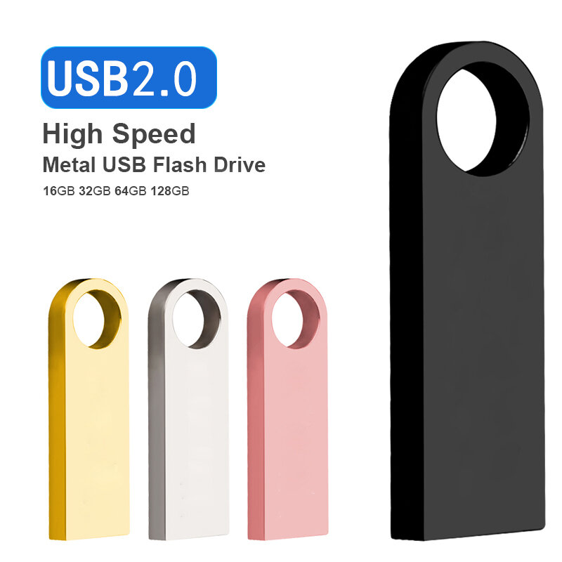Pendrive USB 2,0 de 128GB, 64GB, 32GB, 16GB, 8GB, 8GB, 16GB, 32GB, 64GB, 128GB, Pen Drive 2,0, el mejor regalo