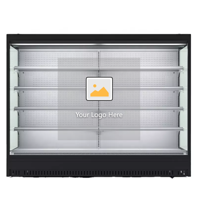 Шкаф для воздушных занавесок, шкаф для хранения свежести, вертикальный Холодильный шкаф для напитков с воздушным охлаждением