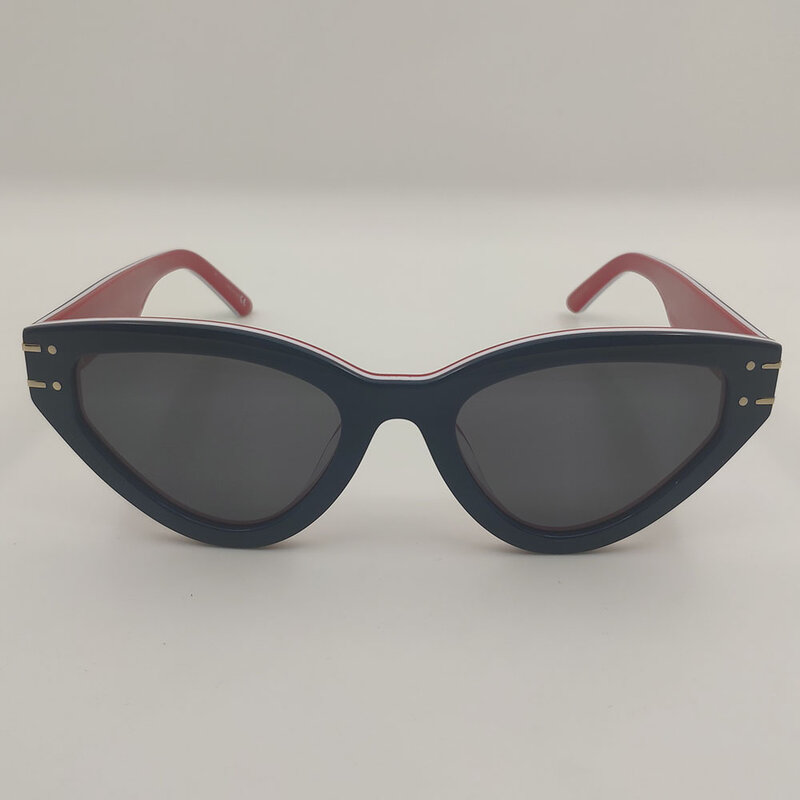 Gafas de sol de acetato para mujer, lentes Retro Vintage, Steampunk, Multicolor