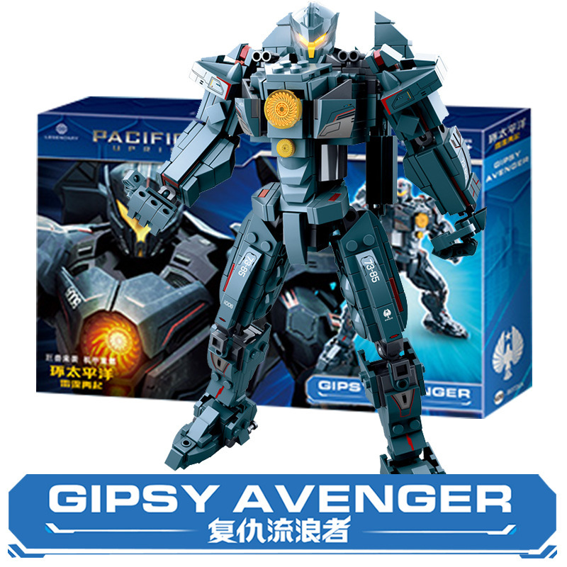 Klocki z obręczą oceaniczną, model mecha Gundam, ręcznie robiony, deformacja, montaż, robot, zabawki edukacyjne