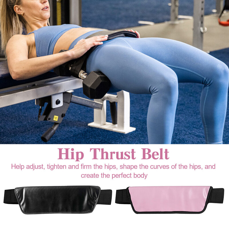 Hip Thrust Belt Easy To Carry Home Traveling For Exercise Elastic Portable With 2 Bands Non Slip Pastry Kettlebells Lightweight