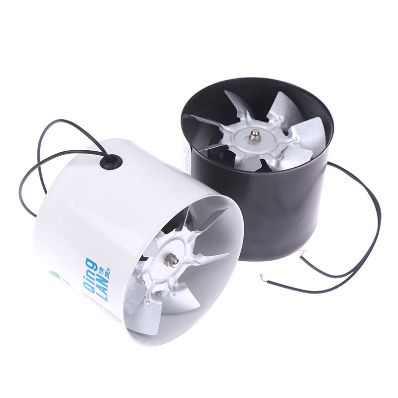 4 Inch Inline Duct Ventilator Lucht Ventilator Metalen Pijp Ventilatie Ventilator Mini Extractor Badkamer Wc Muur Fan Duct Fan toegang