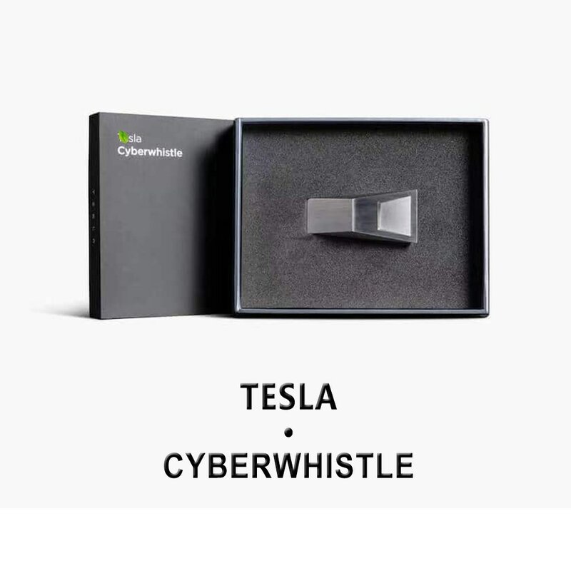 Dla tesli Model 3 Y gwizdek gwizdek gwizdek gwizdek sieciowy stal nierdzewna produkty metalowe dla Tesla uniwersalne akcesoria