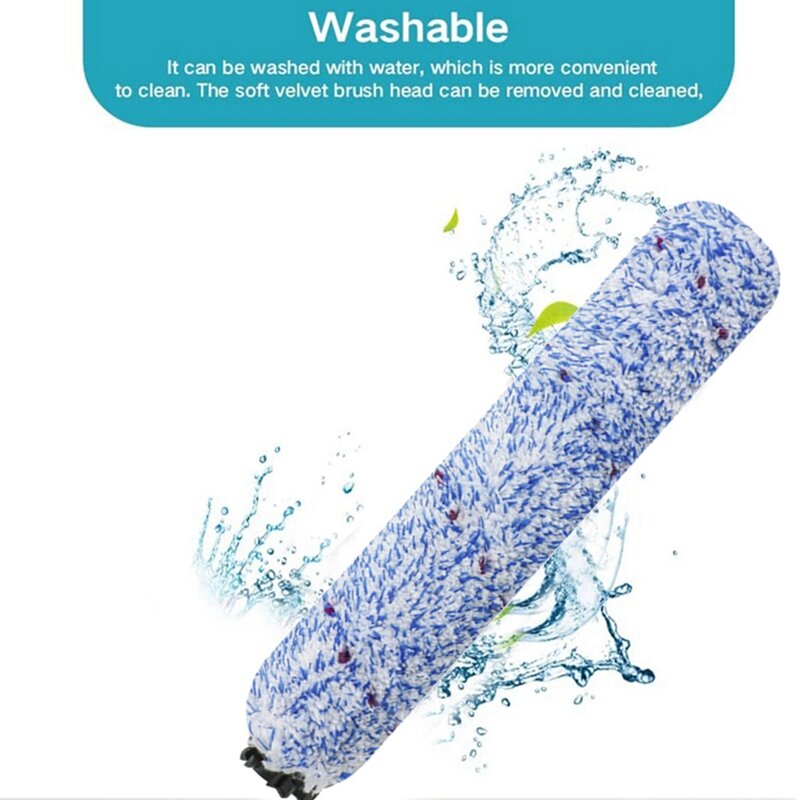 Cepillo de rodillo de 3 piezas para máquina de lavado, repuestos de repuesto para máquina de suelo Haier D3, Nano SPEEDFOX Nanopro, oferta