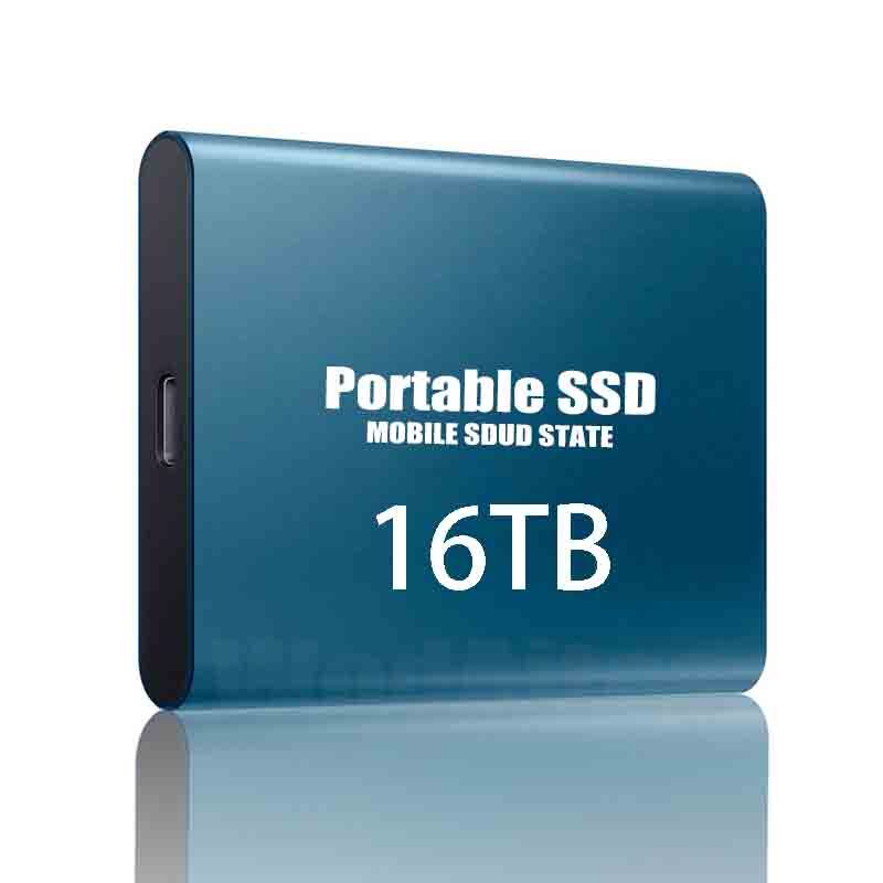 외장 SSD 외장 하드 드라이브 노트북 데스크탑 M.2 저장 장치 고속 USB 3.1 솔리드 스테이트 드라이브 하드 드라이브 TYPE-C 16 테라바이트 HDD