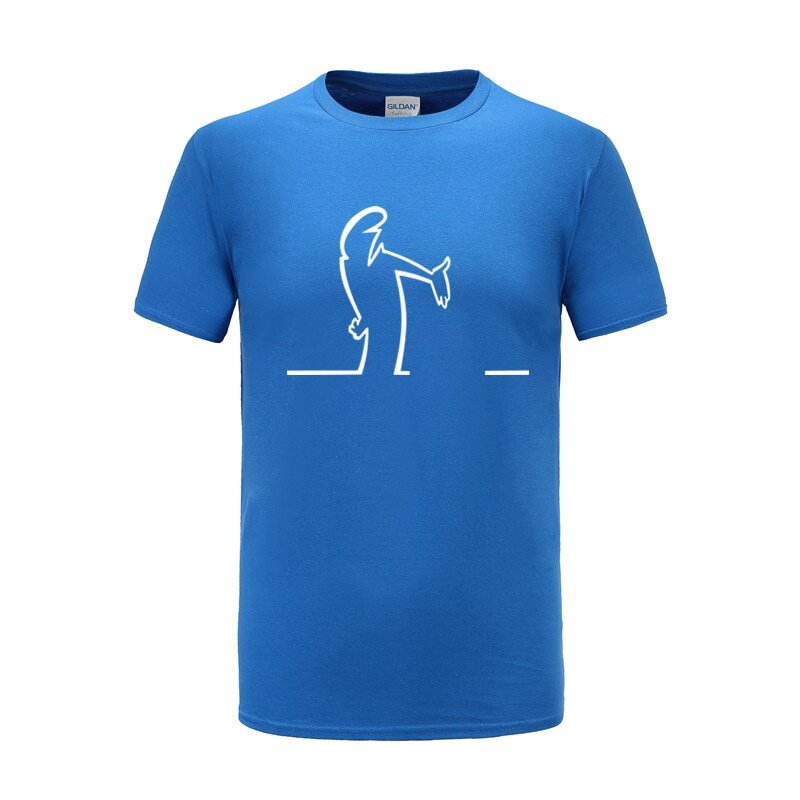 Tee Balum La Linea Fun Graphic Tee 편안한 프리미엄 Camisetas T 셔츠 여성용 하라주쿠 셔츠 Y2k 셔츠
