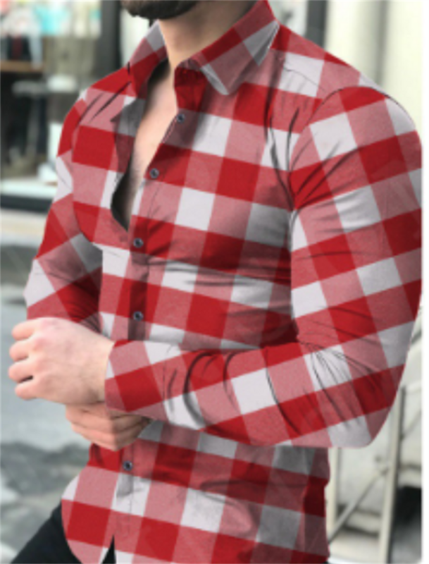 Рубашка с длинным рукавом, рубашка, осенне-Весенняя уличная одежда, рубашка, устанавливаемая посередине