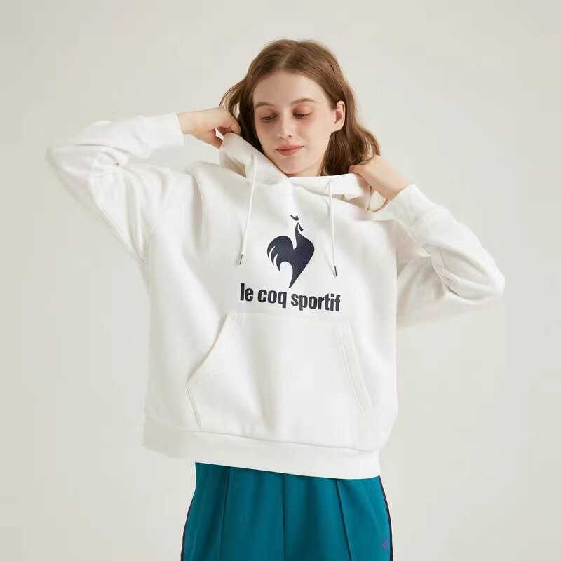 Oficial frança le coq sportif hoodies alta qualidade 1:1 galo impressão maré moletom ao ar livre roupas de moda