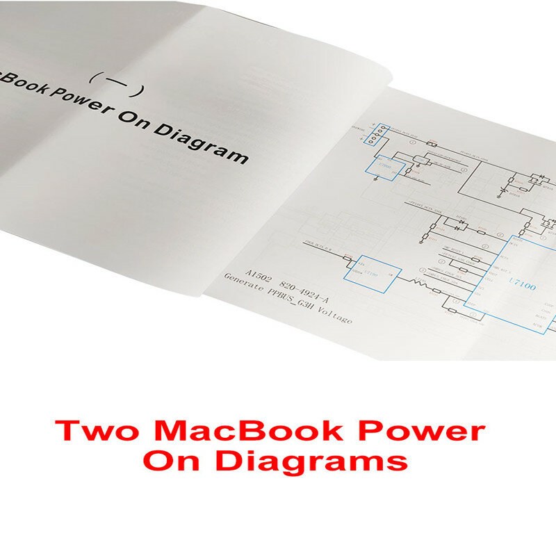 Macbook Logicboard Reparatur Buch Englisch Version Echt Fall Von MasterLiu Chip Ebene Probe