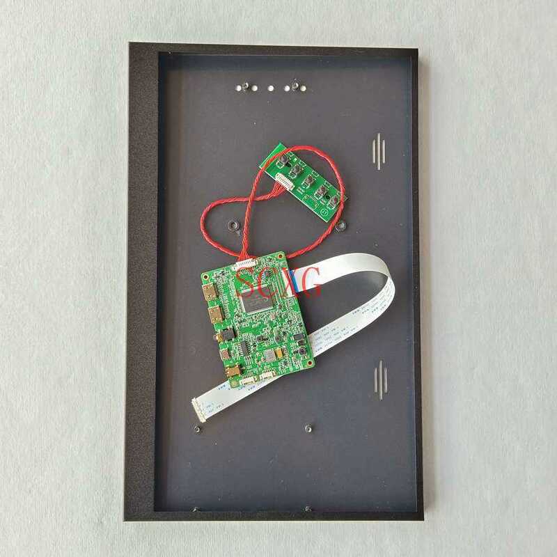 Para b116xan04.0 b116xtn01.0 led edp 11.6 "2 mini hdmi-placa de controle compatível caixa de metal diy kit 5v usb micro 1366*768 exibição