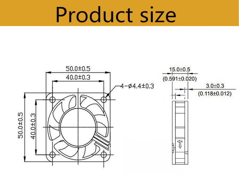 새로운 SUNON DC12V 2.04W MF50151VX-B00C-G99 5015 팬 50x50x15mm Arduino 용 냉각 팬