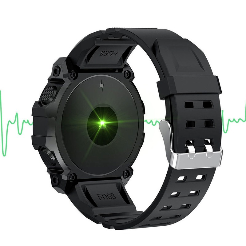 Fd68s relógio inteligente masculino feminino tela de toque esportes pulseiras de fitness relógio de pulso à prova dbluetooth água bluetooth para android ios smartwatch