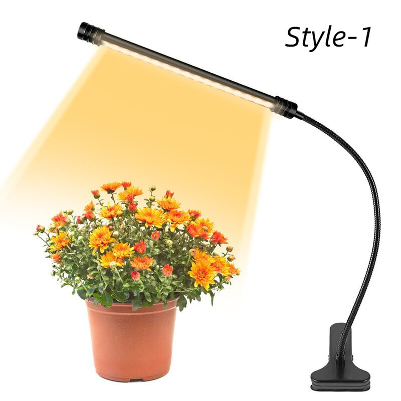 LED 성장 라이트 클립 램프 30W DC12V 실내 식물에 대 한 꽃 텐트 전체 스펙트럼 Phytolamp 4 램프 홀더 지능형 제어