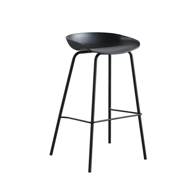 2 sztuk nowoczesna minimalistyczna listwa krzesła meble z kutego żelaza stylu industrialnym komercyjne kawiarnie projektant wysokiej stołki Bar Retro krzesło