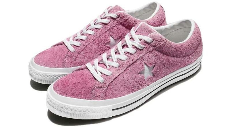Converse-zapatillas de Skateboarding para hombre y mujer, zapatos planos clásicos de alta calidad, color rosa, originales, One Star OX