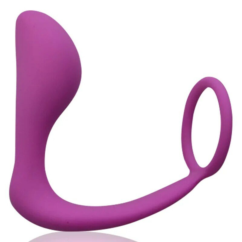 Masażer prostaty wtyczki analne silikonowe Butt Plug dla mężczyzn buttplug opóźnienie wytrysku pierścień zabawki erotyczne dla mężczyzn Gay Sex zabawki