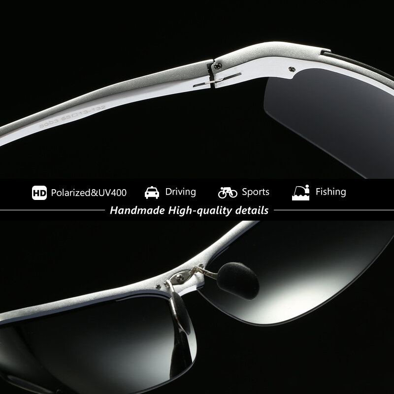 Солнцезащитные очки LIOUMO поляризационные для мужчин и женщин UV-400, поляризационные, в алюминиево-магниевой оправе, для вождения, спортивные