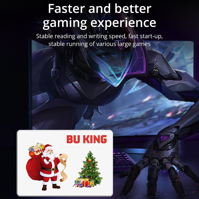 بو كينج عيد الميلاد SSD + GB GB