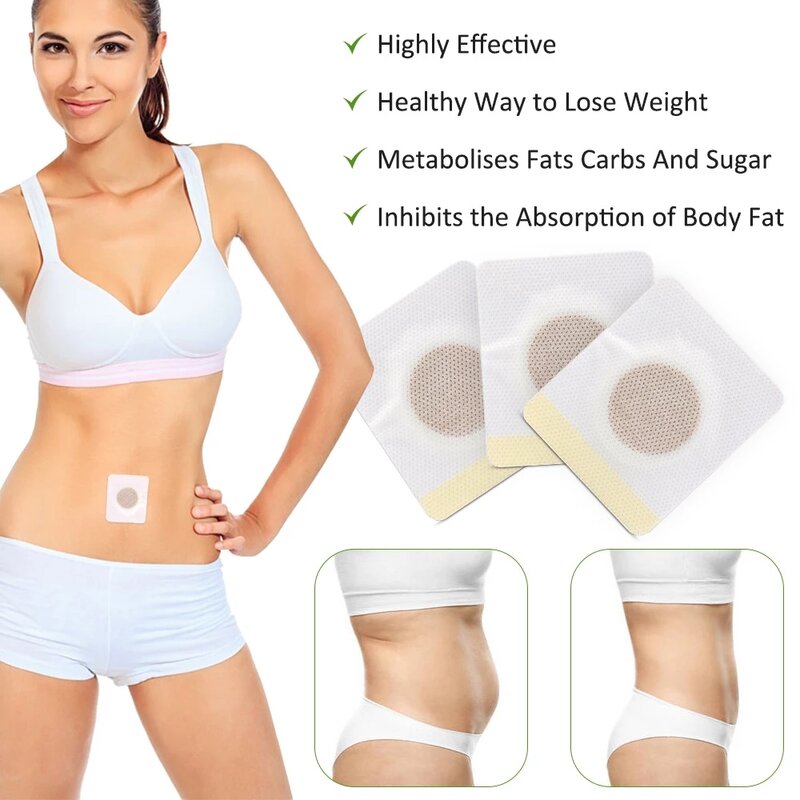30Pcs Extra Strong Slimming Slim Patch Fat Burning Slimming Products Body Belly Waist Losing Weight Cellulite Fat Burner Sticke