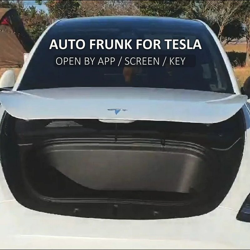 SATONIC Electronic Frunk 자동차 테슬라 모델 3 2021.6 + V5.0 용 자동 리프팅 파워 프론트 게이트 수정