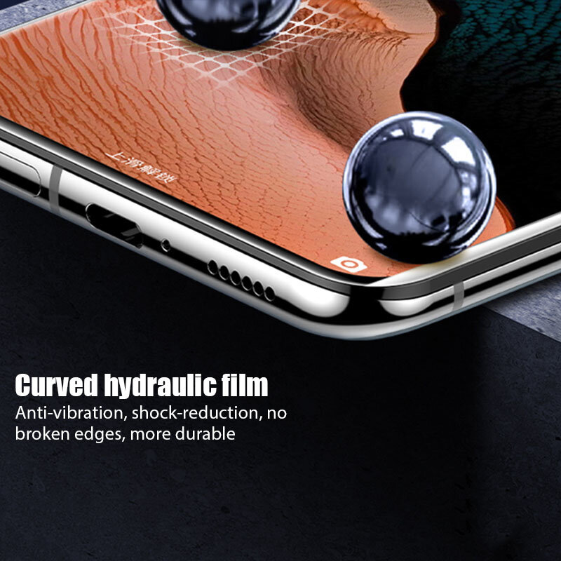 4in1 Hydraulische Beschermende Glas Voor Xiaomi Redmi Note 9 10 8 Pro 10T 9T 10S 9S 8T Screen Protector Voor Redmi 9 9T 9C K40 8 Glas