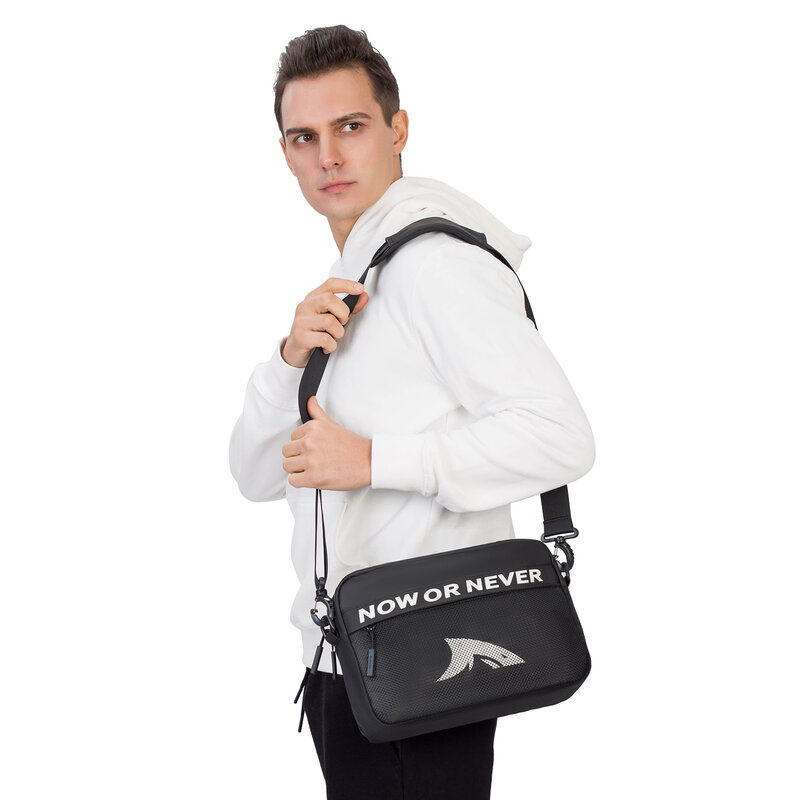Bolso de mensajero para hombre, maletín de hombro de gran capacidad para ordenador portátil, bolso de hombro informal para estudiantes