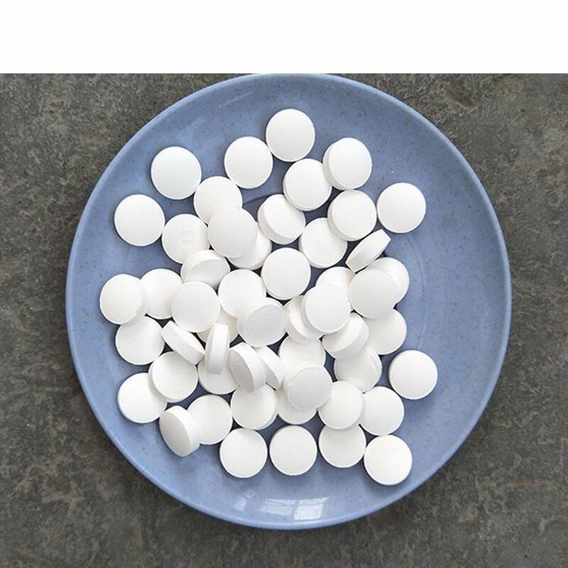 50pcs Swimming Pool Cleaning Tablet Pool Disinfecting-Chlorine Concentrated Cleaner  For Indoor Swimming Pool Cleaners Tools