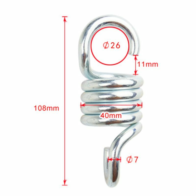 500lb Weight Capacity Sturdy Steel Hammock Extension Spring for Hanging Swing Chair Heavy Duty