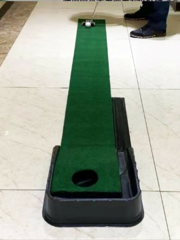 Indoor e Outdoor Training Golf Putting Mat, bola lavável Pad, tapete anti-derrapante Bater