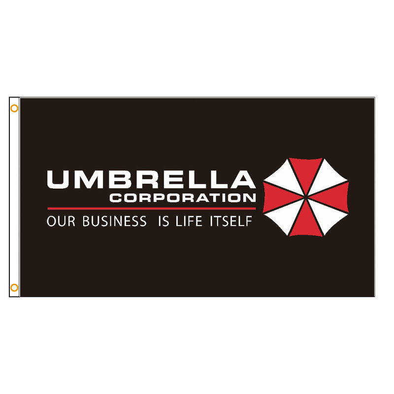 3x5 pés guarda-chuva corporation nosso negócio é a própria vida bandeira para decoração de parede de casa