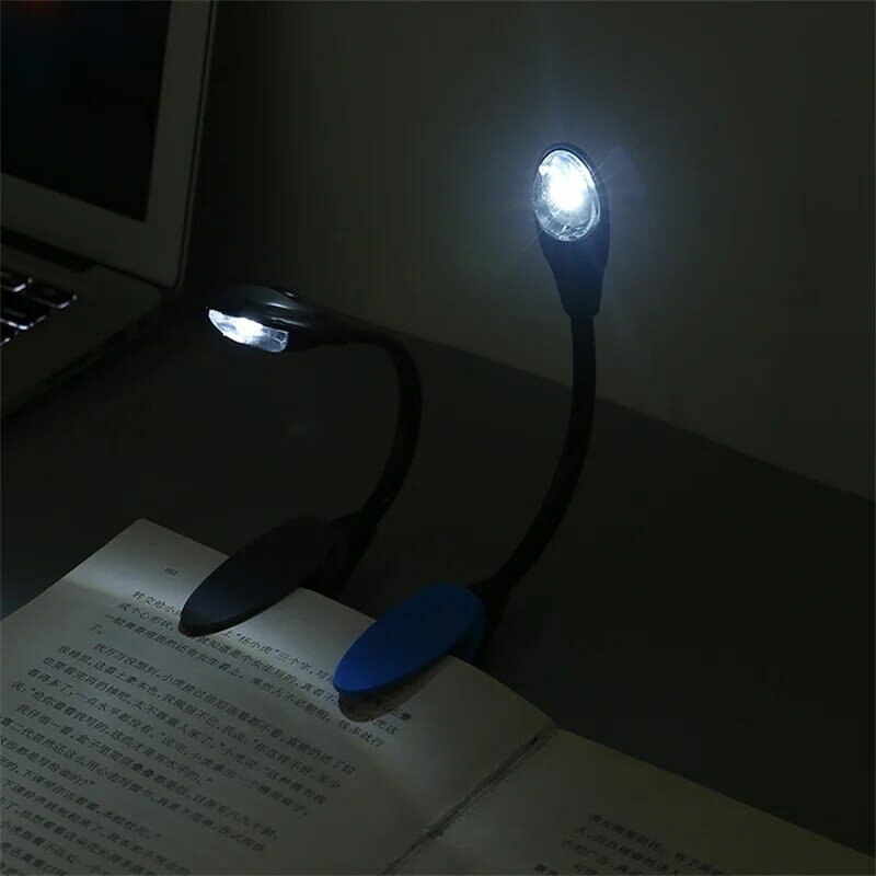 Casa iluminação de leitura criativo clipe de mesa em forma de cobra pequena lâmpada de mesa ao ar livre leitura aprendizagem luz da noite