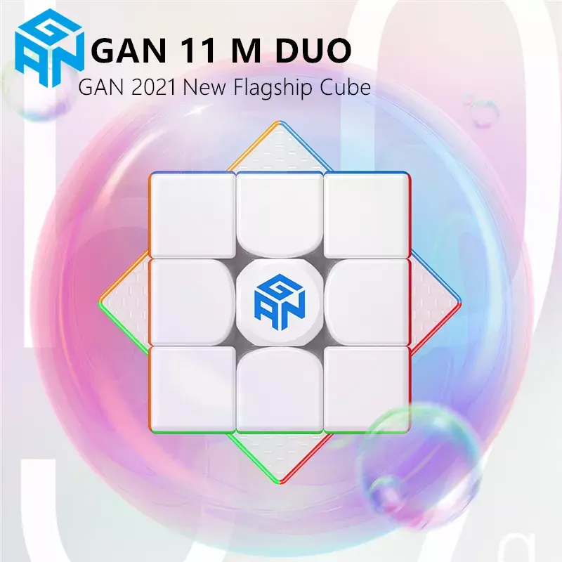 [[Picube] GAN 11 M Bộ Đôi Từ Magic Tốc Độ Cube Stickerless GAN11M Bộ Đôi Nam Châm Xếp Hình Hình Khối GAN11MDuo Đồ Chơi Giáo Dục dành Cho Trẻ Em
