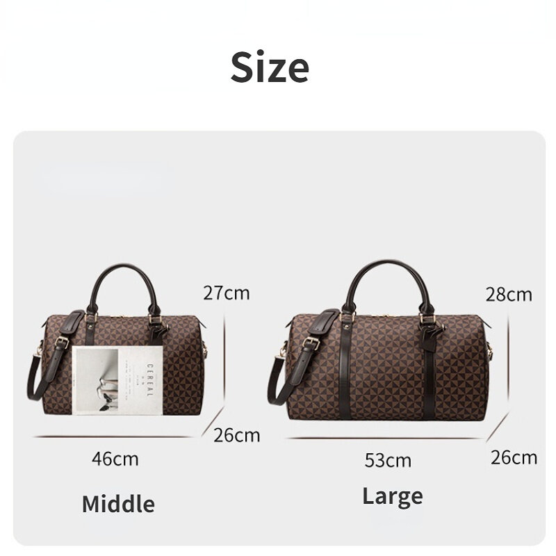 2023 moda wodoodporna Pu Fitness torebka dla mężczyzn skórzana torba na ramię biznes duża torba podróżna walizka Duffle dla mężczyzn