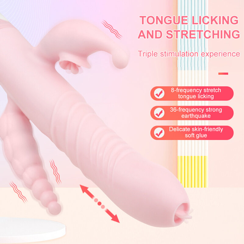 Swing Telescopic masturbation vibrator G Spot Clitoris Stimulator Penis Anal Dildo Vibrator Sex Toys for Women Adult 18 Couple