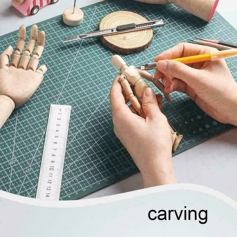 Double-Sided Corte Pad, Tamanho A4, Art Engraving Board, Workbench Patchwork, DIY Costura, manual Faca, Underlay Cut Mat