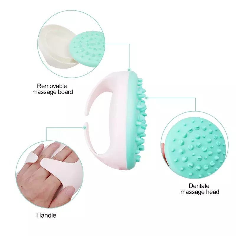 Cepillo de masaje de cuerpo completo anticelulitis para ducha de baño, herramientas de belleza adelgazante para el cuidado de la piel del rostro, masajeador enrollador de estiramiento facial