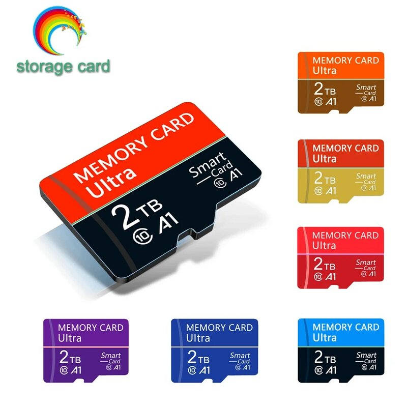 Mini tarjeta de memoria SD de alta velocidad, lector de bolígrafo usb Micro flash de 10 niveles, 64GB, 128GB, 256GB, 512GB, 1TB, 2TB, consola de juegos para teléfono inteligente