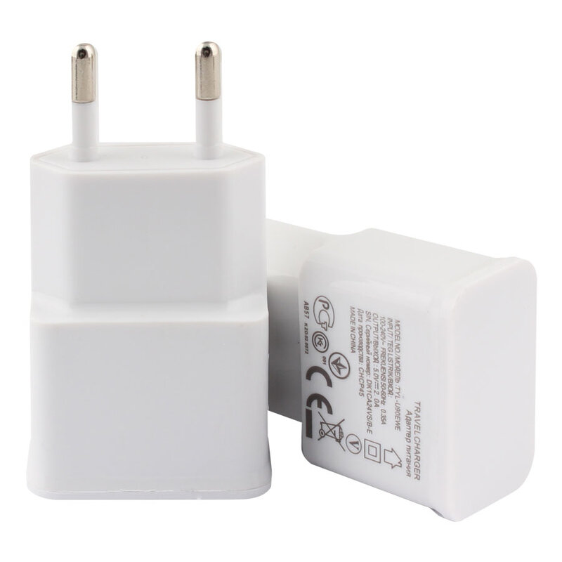 Двойное зарядное устройство USB 2A Travel EU Plug Adapter портативная настенная зарядка мобильного телефона USB-кабель для iphone 11 pro max Samsung Xiaomi