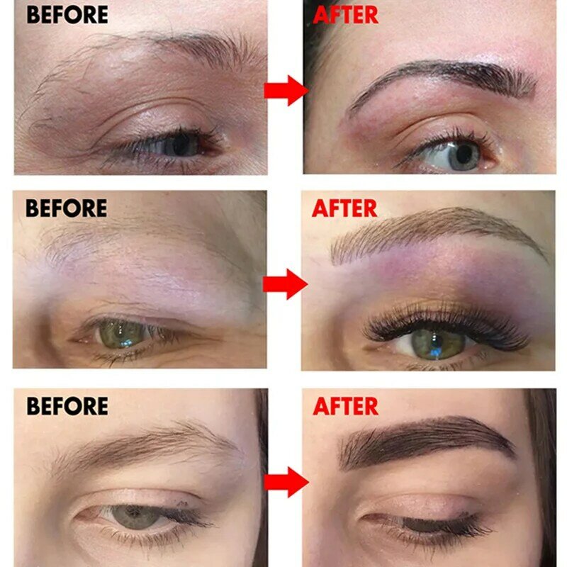 Augenbrauen Wimpern Wachstum Serum schnell wachsen verhindern Haarausfall beschädigt Behandlung dicke dichte Augen Make-up Pflege produkte