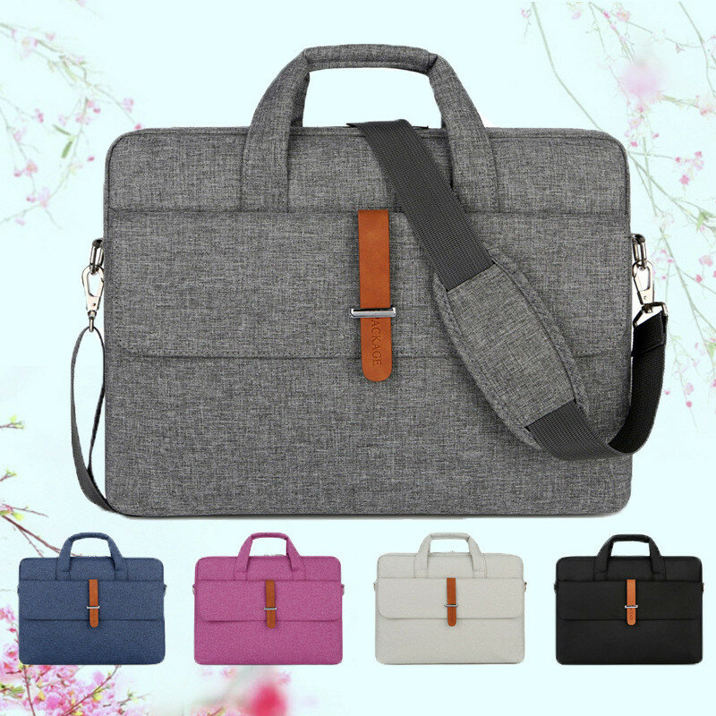 Laptop Handbag Large Capacity For Men Women Travel Briefcase Bussiness Notebook Bags 14 15 Inch Computer Bag