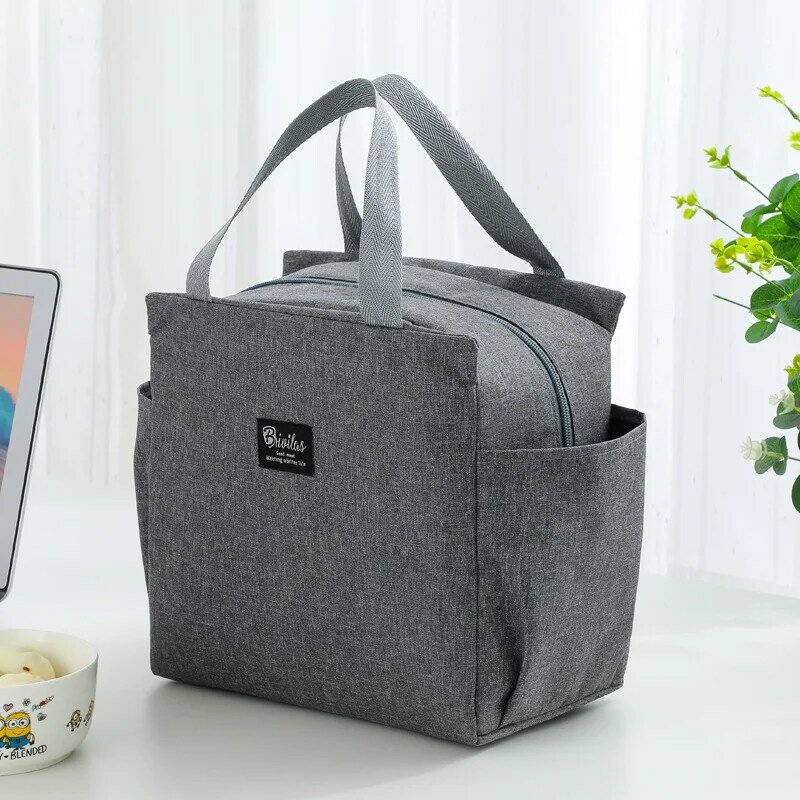 Large Capacity Cooler Bag Waterproof Oxford Portable Zipper Thermal Lunch Bags Insulated Freezer Bag Camping Picnic Bags