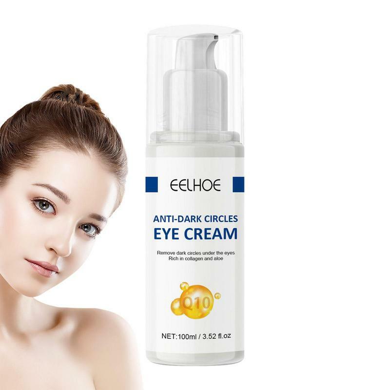Instant Eye Cream 100ml Creme de Olhos Refirmante Jasmine Pomada Anti Puffiness Envelhecimento Rugas Círculos escuros Hidratante Eye Care