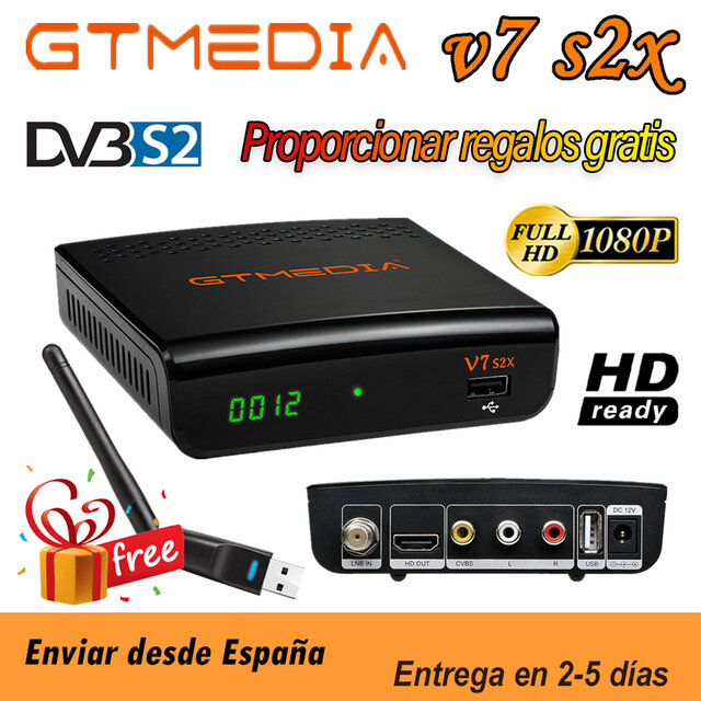 Gtmedia v7s2x (modelo mais novo, formato de atualização v8x hd)