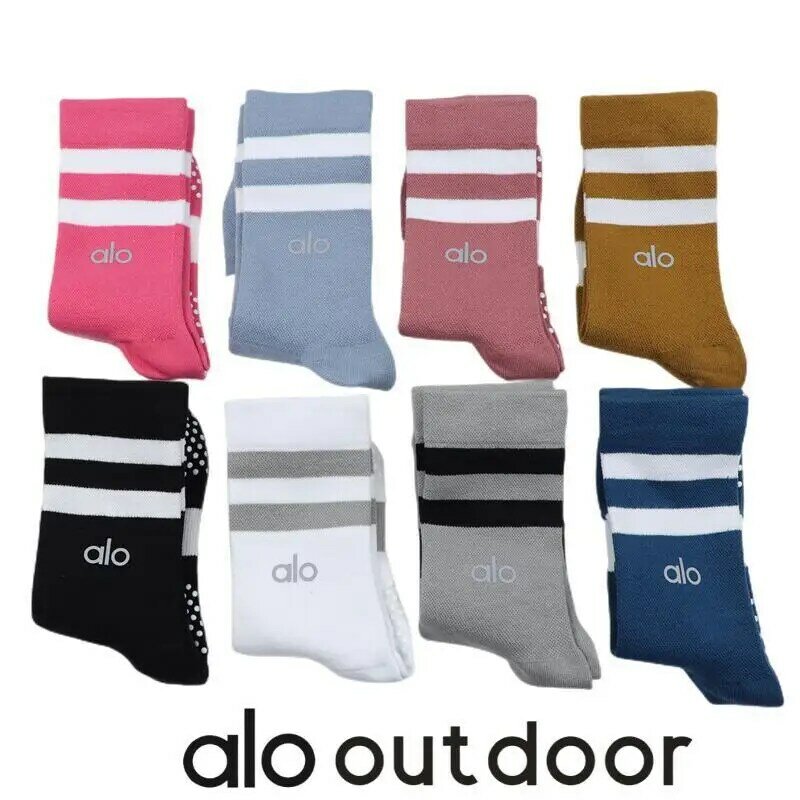 Calcetines de Yoga de algodón para hombre y mujer, medias deportivas antideslizantes, transpirables, de silicona, con ventosa, para primavera y otoño