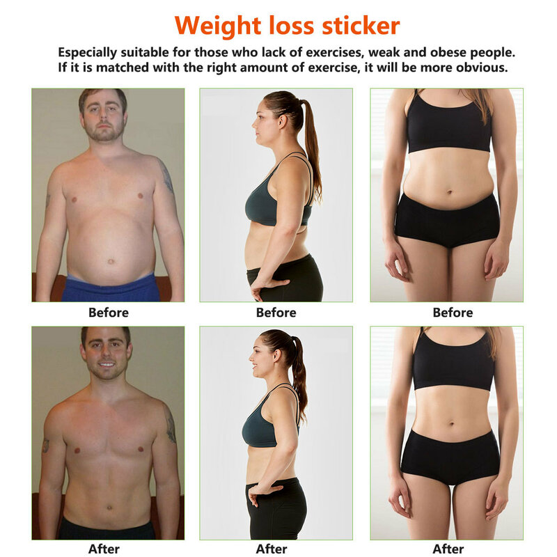 30Pcs/Box Weight Loss Slim Patch Fat Burning Slimming Products Body Care Belly Waist Losing Weight Cellulite Fat Burner Sticker