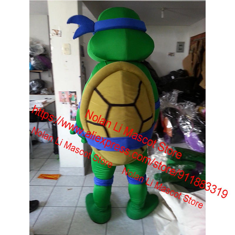 Costume de mascotte de tortue pour casque EVA, ensemble de jeu de rôle de dessin animé, jeu publicitaire, pour marcher, taille adulte, cadeau de vacances, offre spéciale, 217