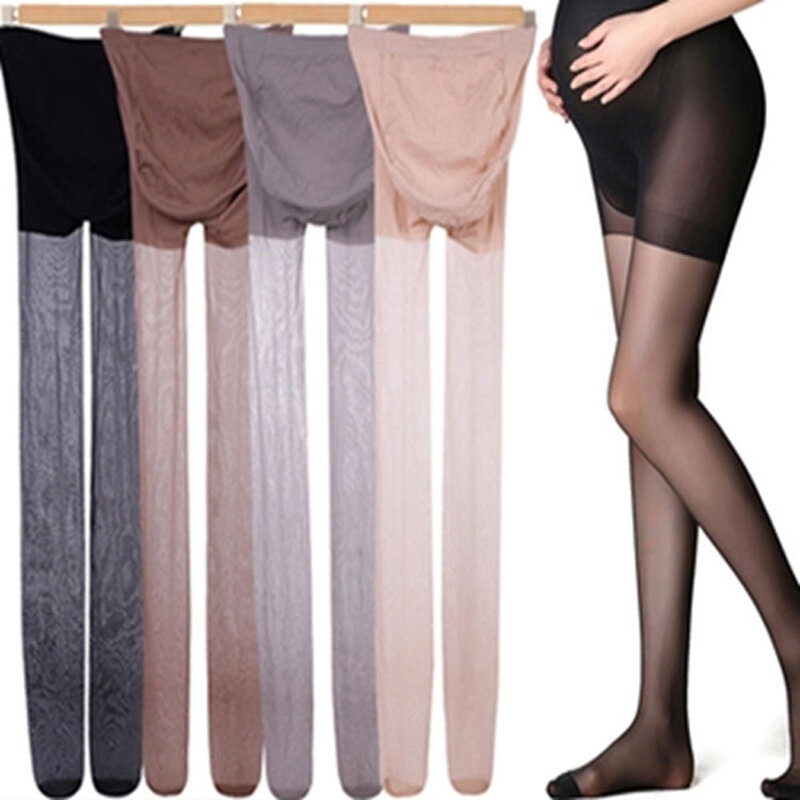 Pregnant Women Pantyhose Silk Stockings Maternity Clothes Adjustable Maternity Leggings Pregnancy Clothes Maternity Pants