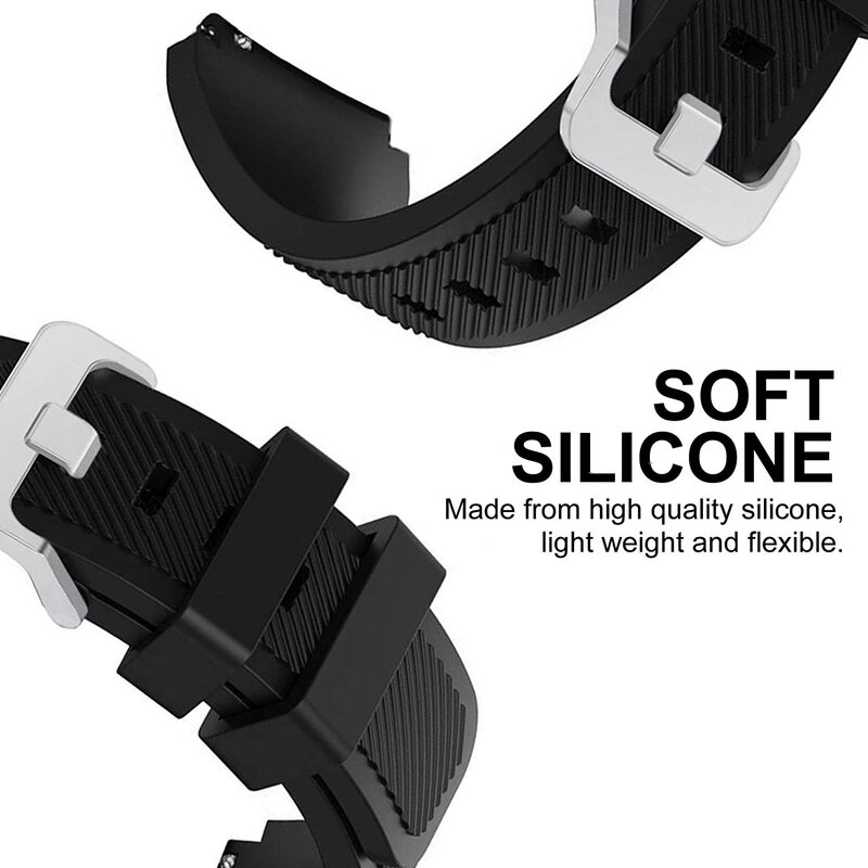 Watchband Correa For Garmin Vivoactive 4 Strap Silicone Bracelet For Garmin Vivoactive 4 Smartwatch Sport Wristband Accessories