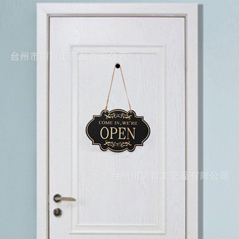 Dekoracja sklepu podwójne drzwi drewniane ozdoby do domu numer biznesowy z drewna wymieniony na miejscu lub dom puchowy